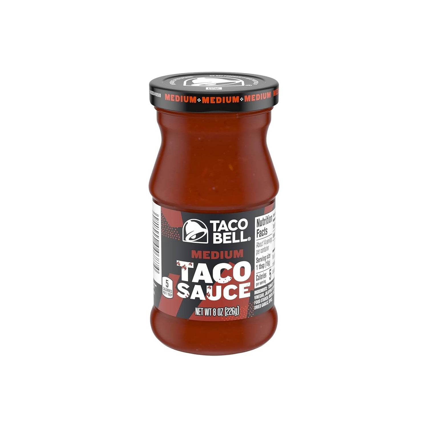 Taco Bell Medium Taco Sauce 226Gm