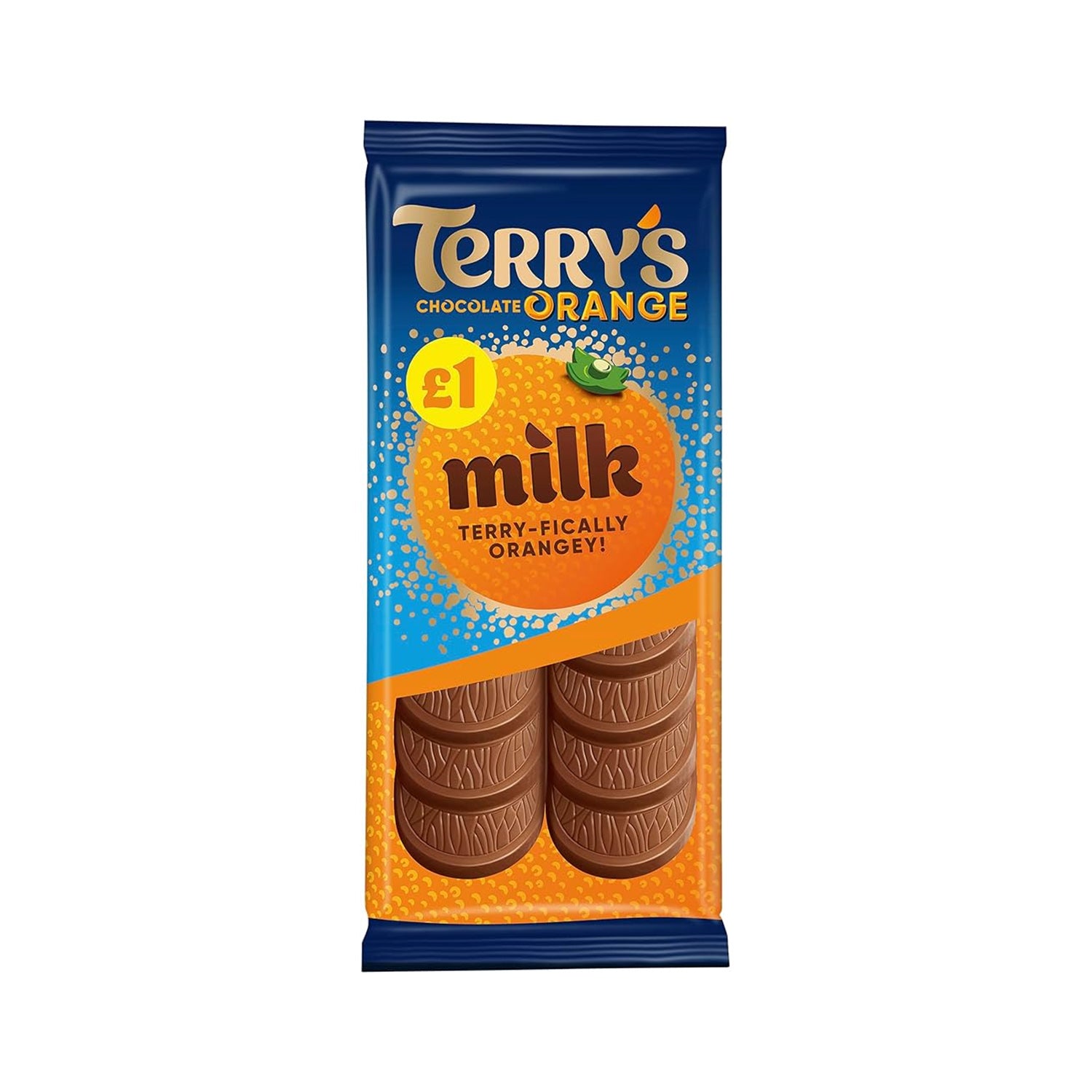 Terrys Orange Chocolate Bar Mlk 90Gm
