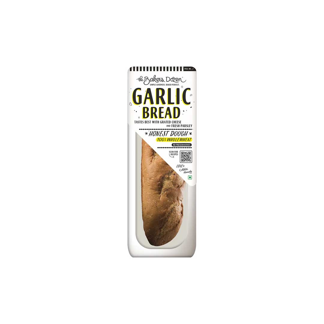 The Bakers Dozen Garlic Bread 160Gm