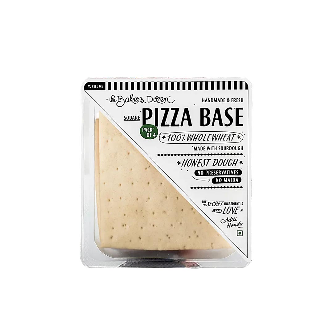 The Bakers Dozen Pizza Base Pack Of 4