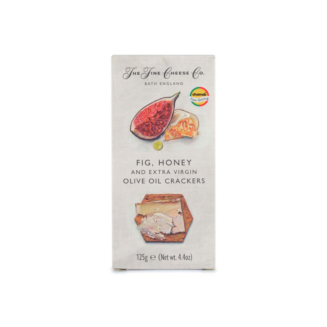 The Fine Cheese Fig, Honey & Extra Virgin Olive Oil Crackers 125Gm
