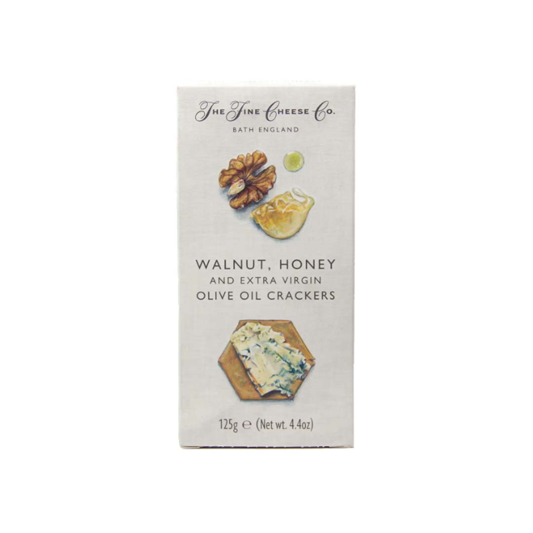 The Fine Cheese Walnut Honey Extra Virgin Olive Oil Crackers 125Gm