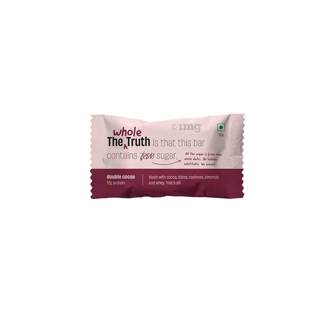 The Whole Truth Double Cocoa 52Gm