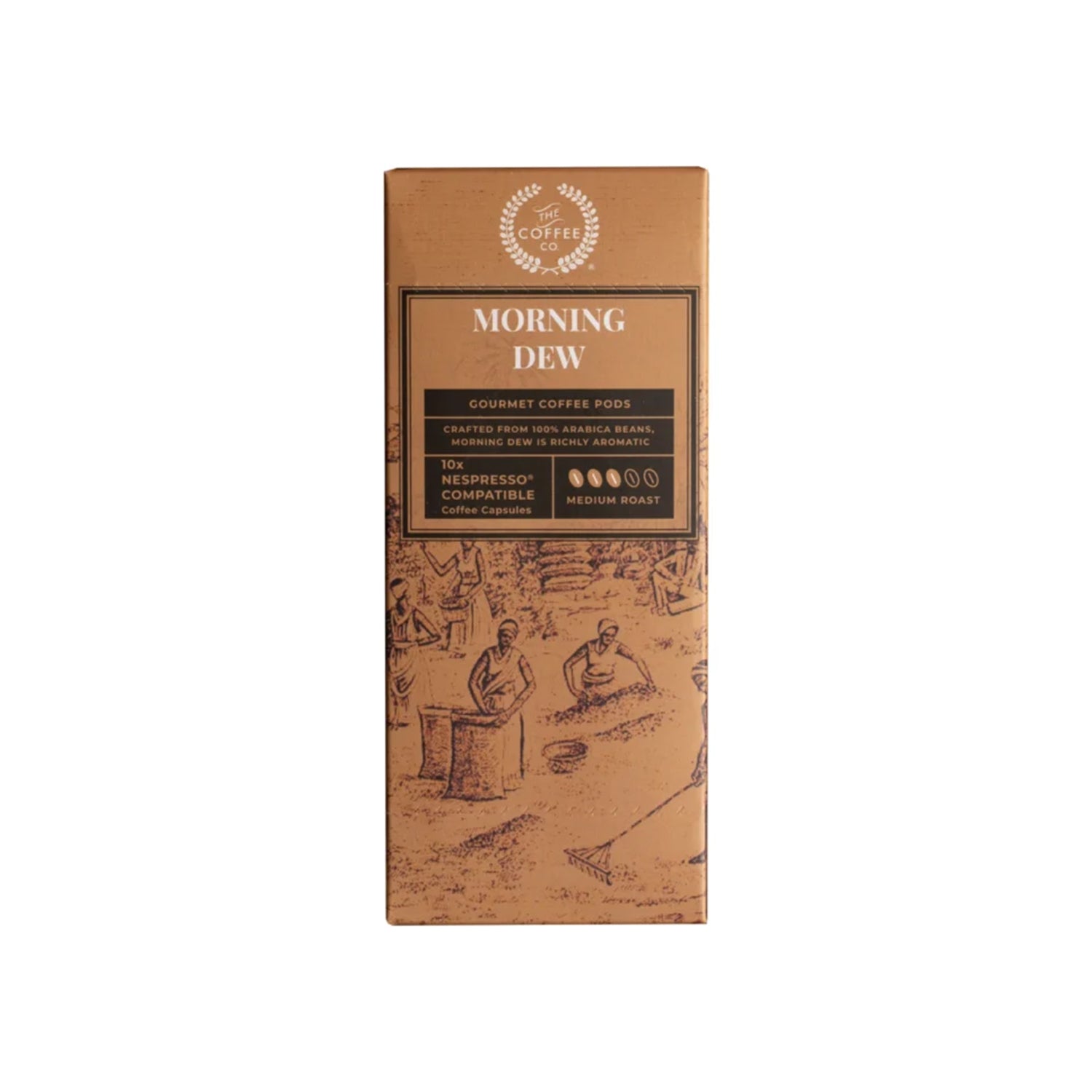 The Coffee Co Morning Dew Medium Roast Coffee Pods 55Gm