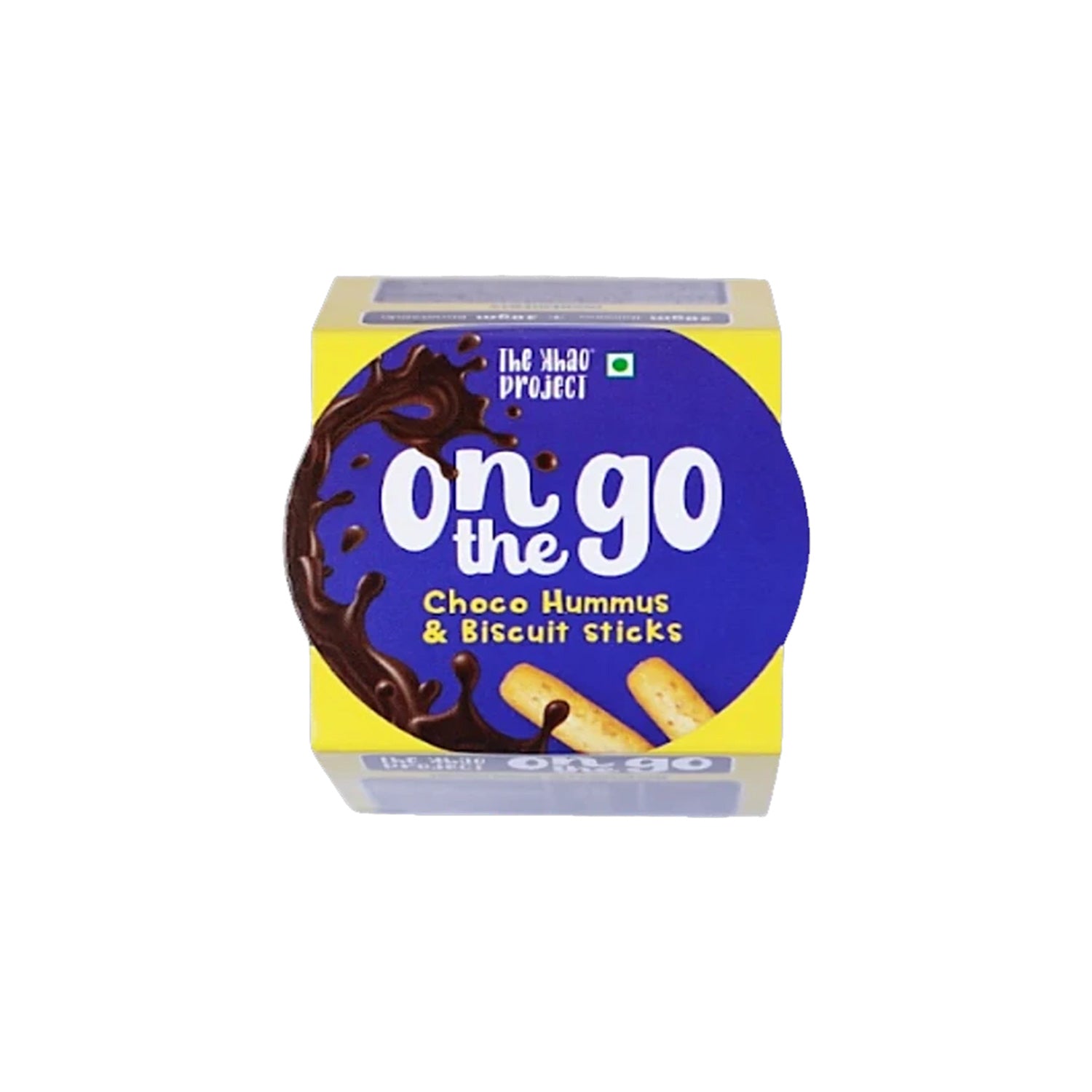 The Khao Project Choco Hummus & Biscuit Sticks 80Gm