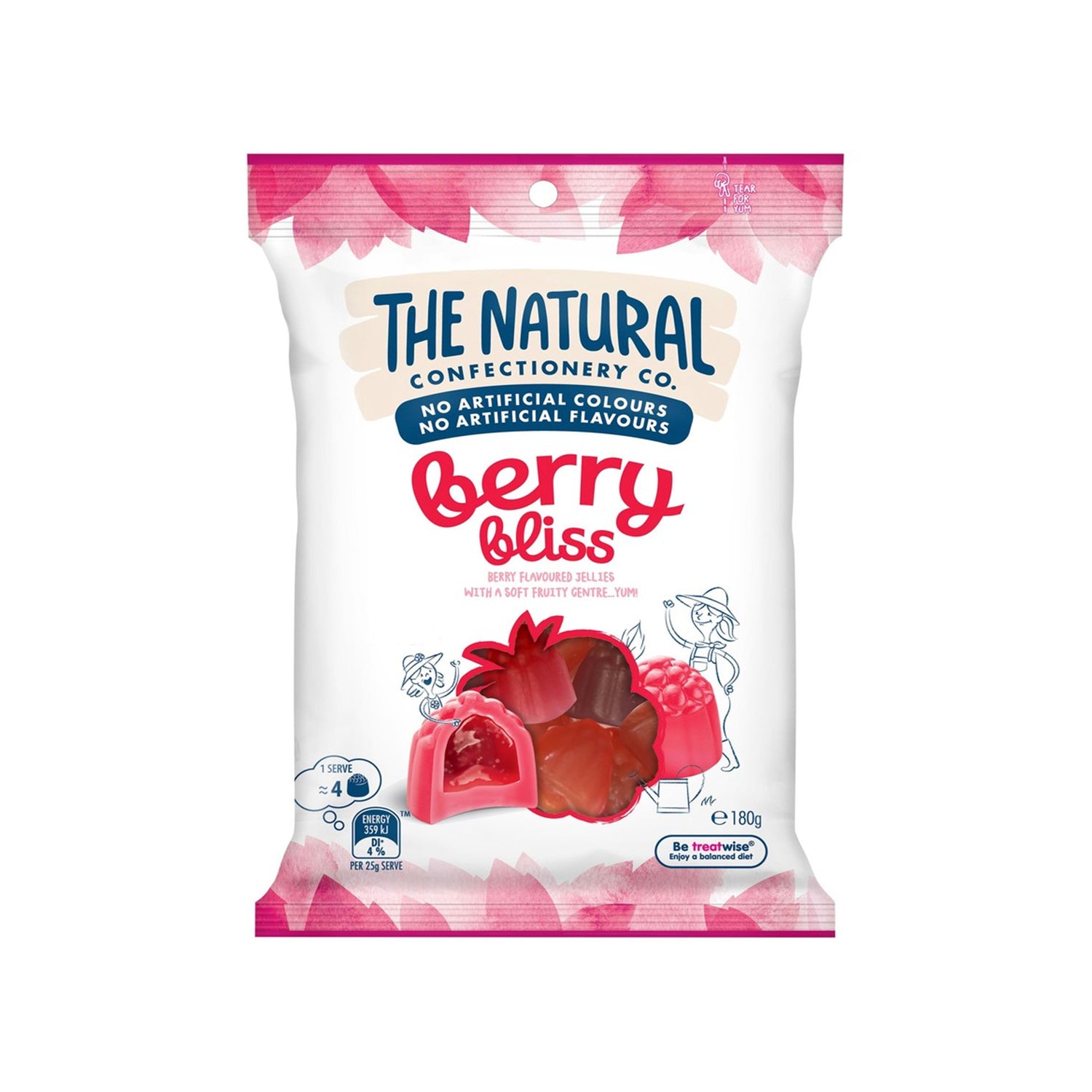 The Natural Berry Bliss 180Gm