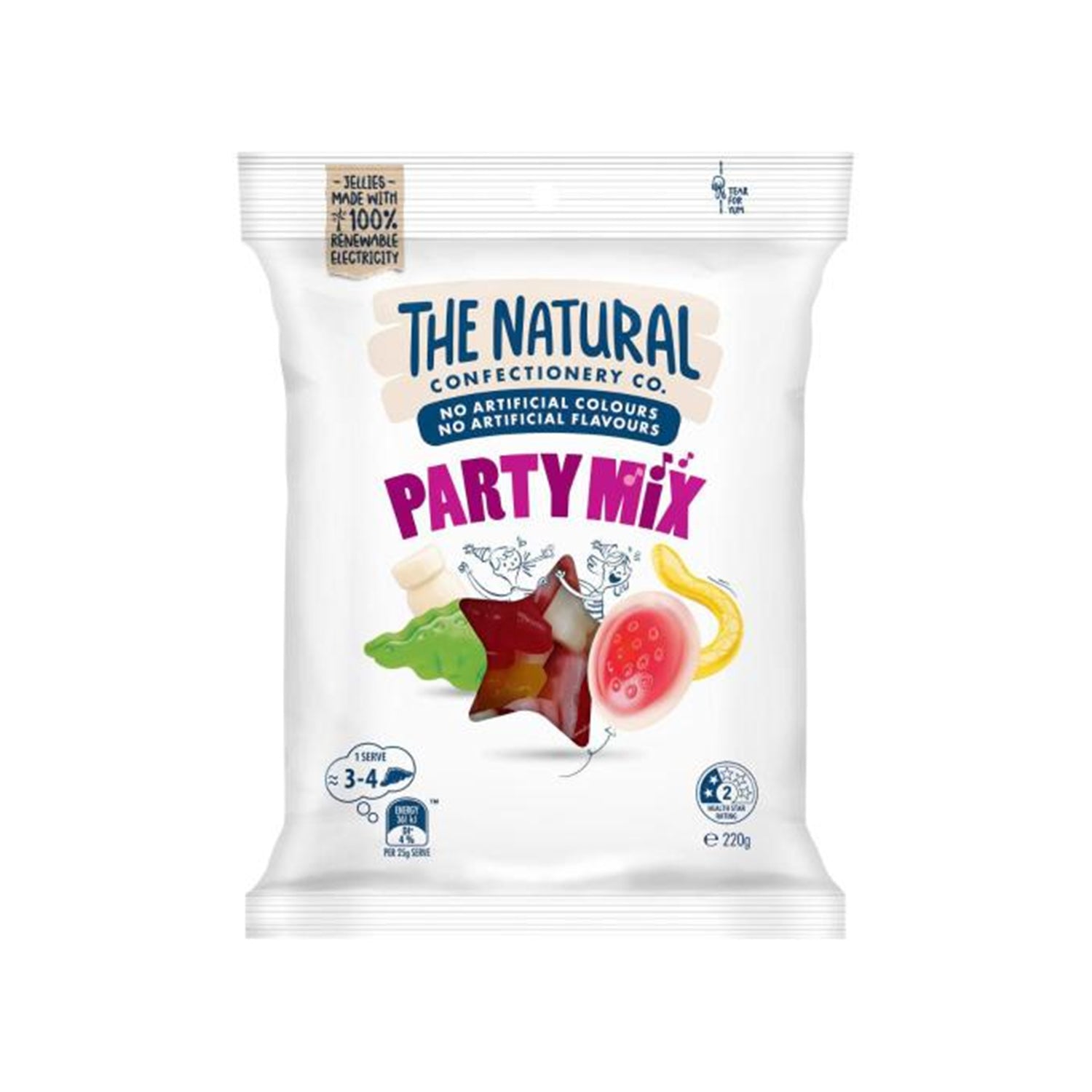 The Natural Party Mix 220Gm