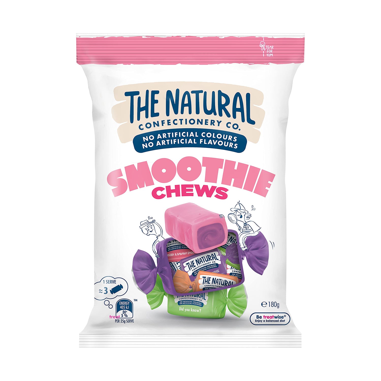 The Natural Smoothie Chews 180Gm