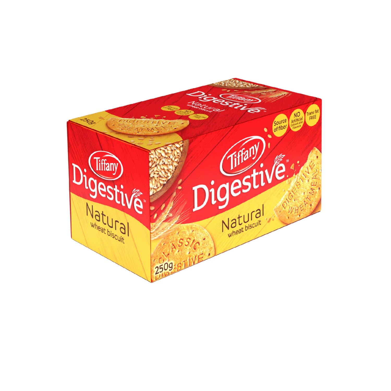 Tiffany Biscuit Activ Digestive Natural Wheat 250Gm