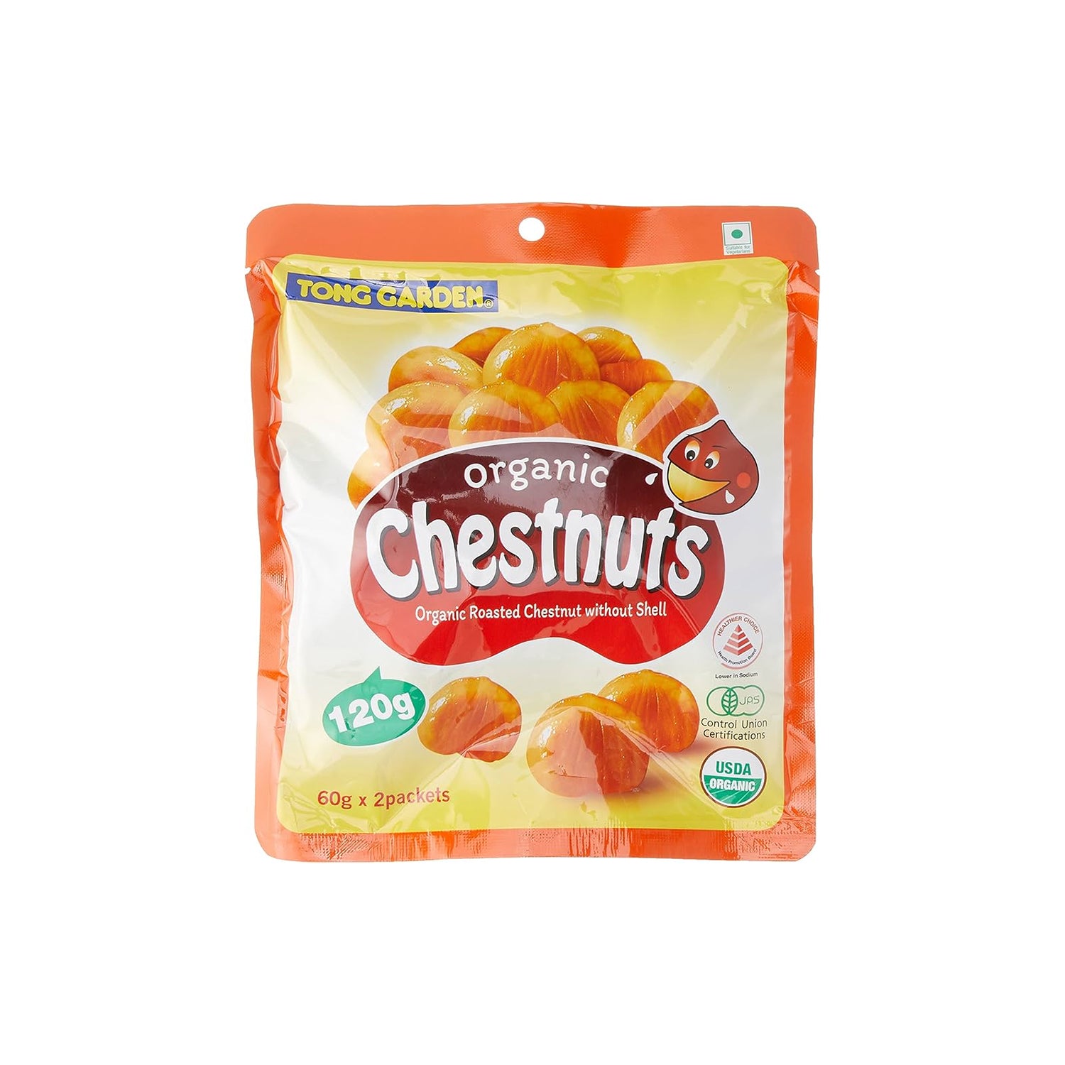 Tong Garden Chestnuts Roasted Without Shell 120Gm