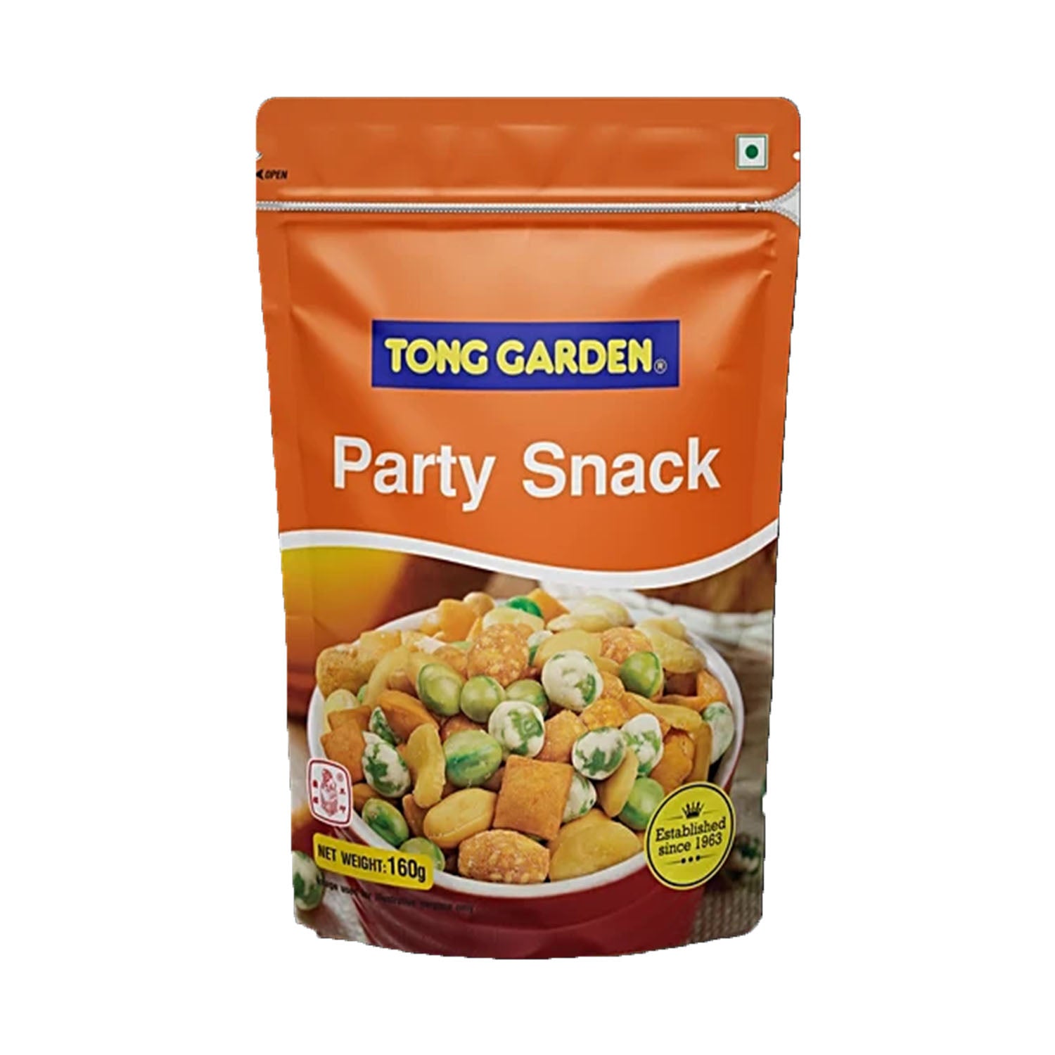 Tong Garden Party Snacks Pouch 160Gm