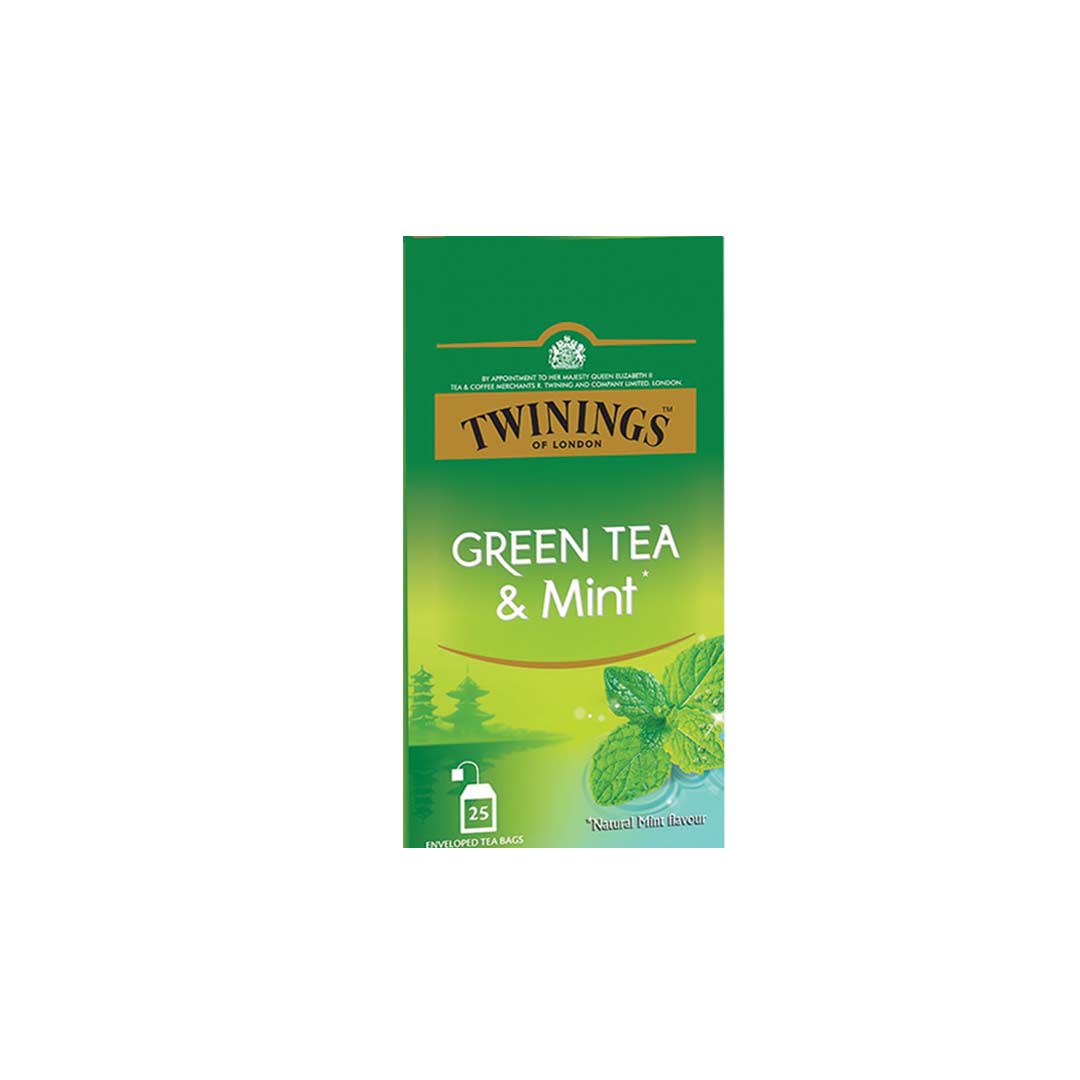 Twinings Green Tea & Mint 25Pcs