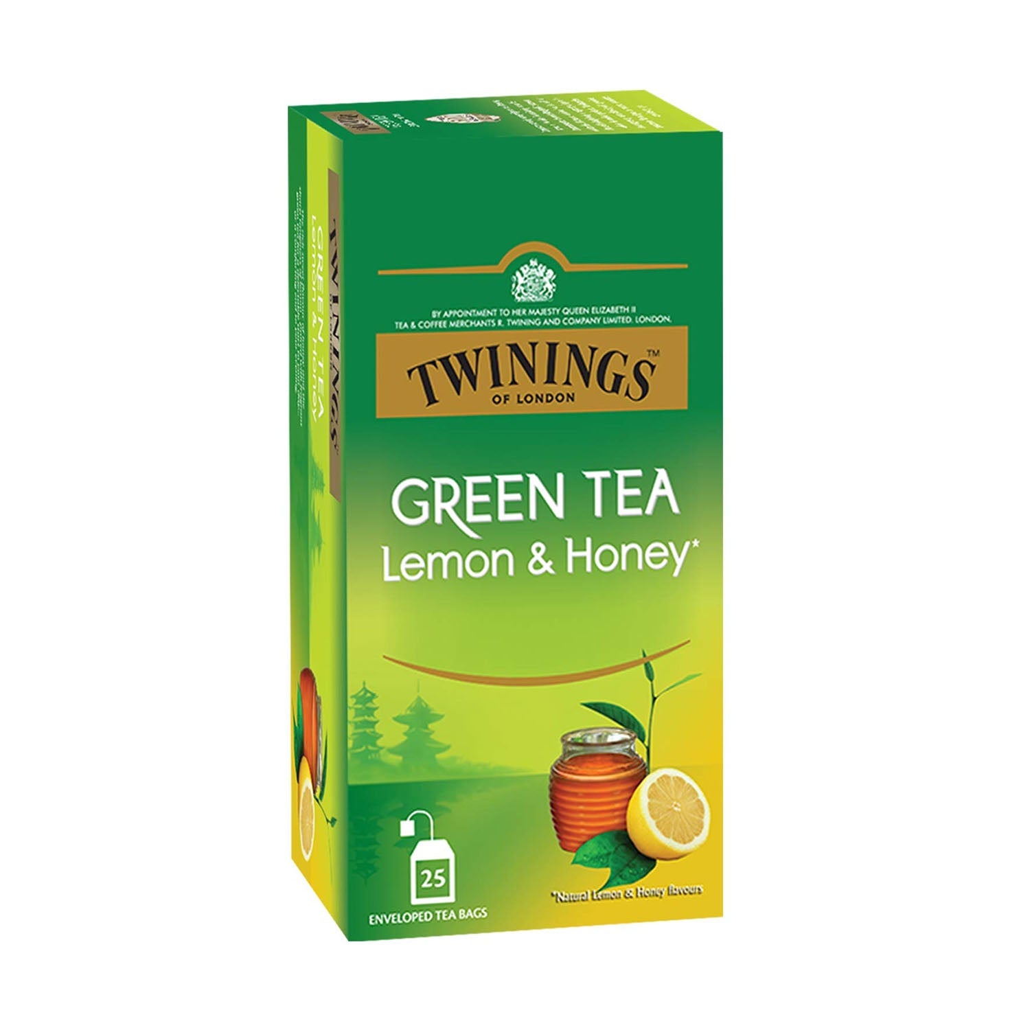 Twinings Green Tea Lemon Honey 25Pc