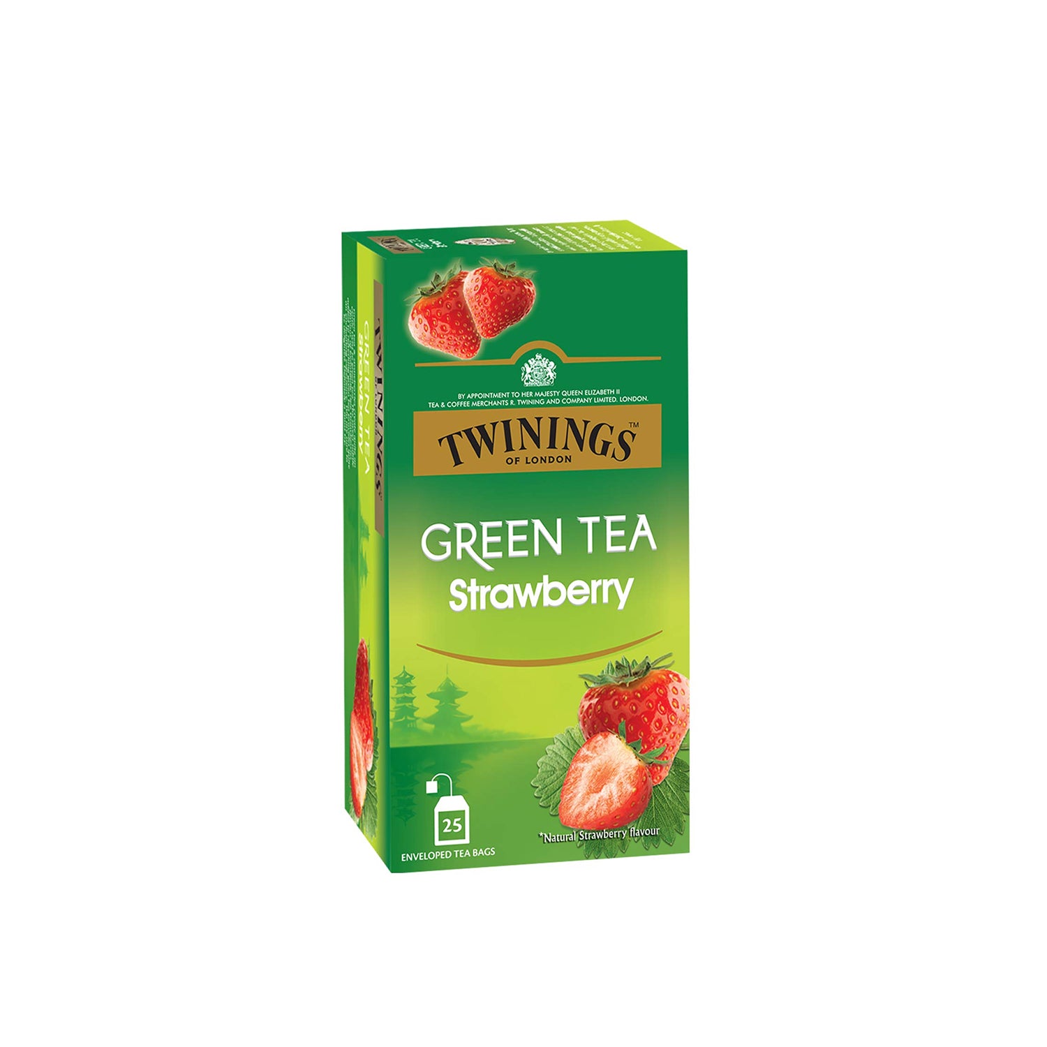 Twinings Green Tea Strawberry 25P