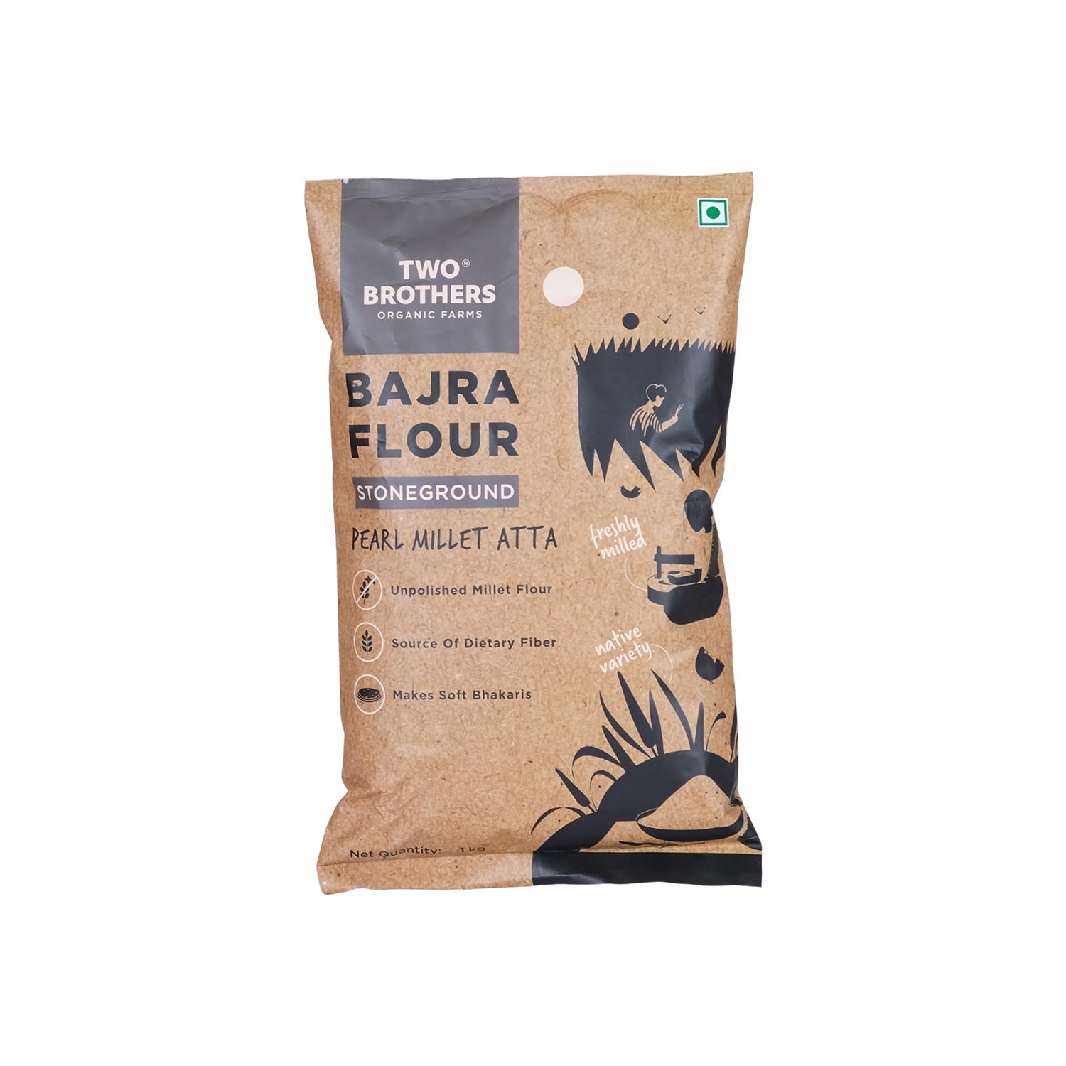 Two Brothers Bajra Flour 1Kg