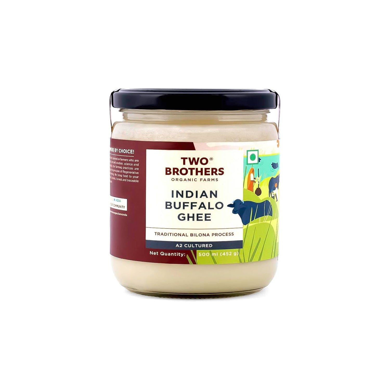 Two Brothers Indian Buffalo Ghee 500Ml