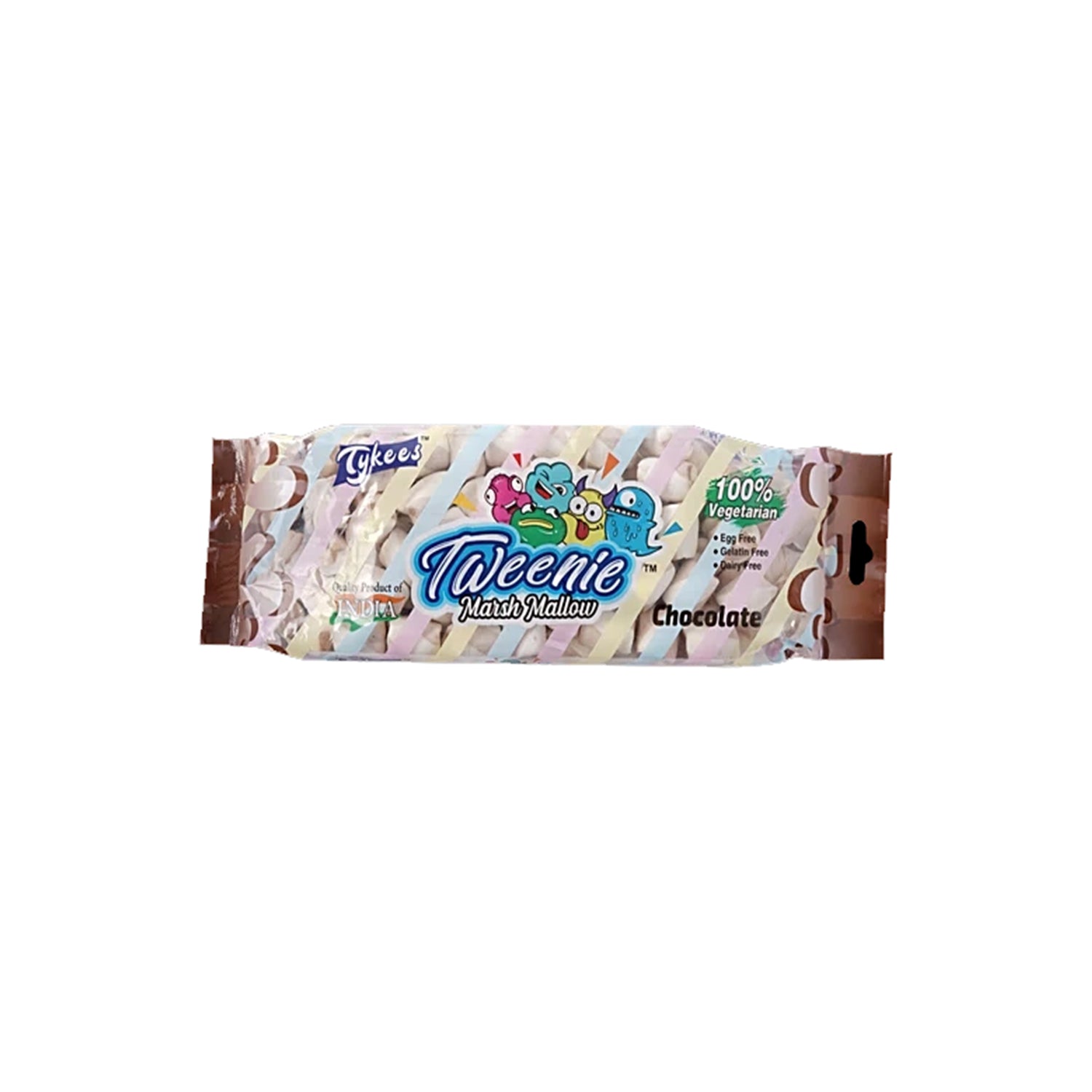 Tykee Chocolate Marsh Mallow 120Gm
