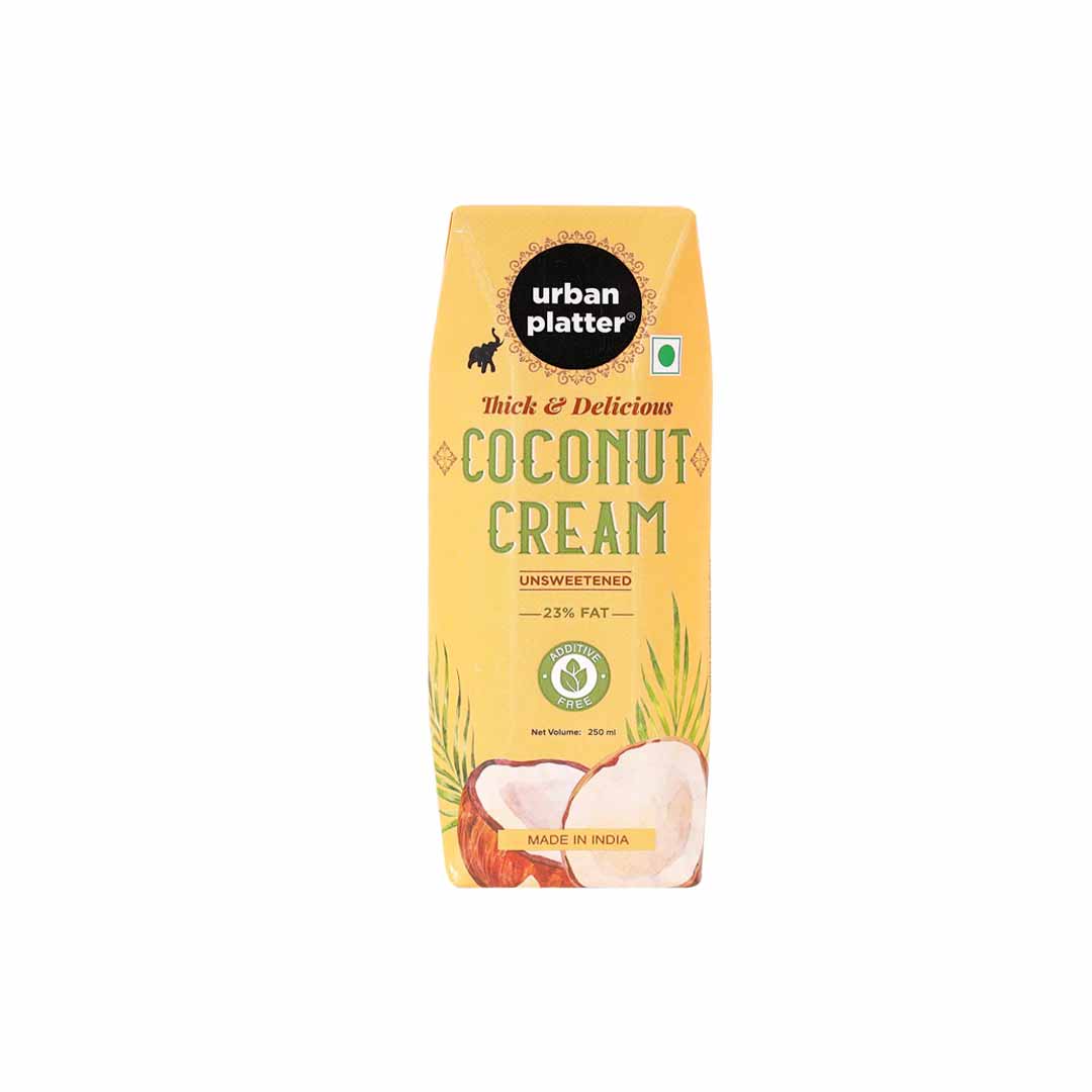 Urban Platter Coconut Cream Unsweetened 250Ml