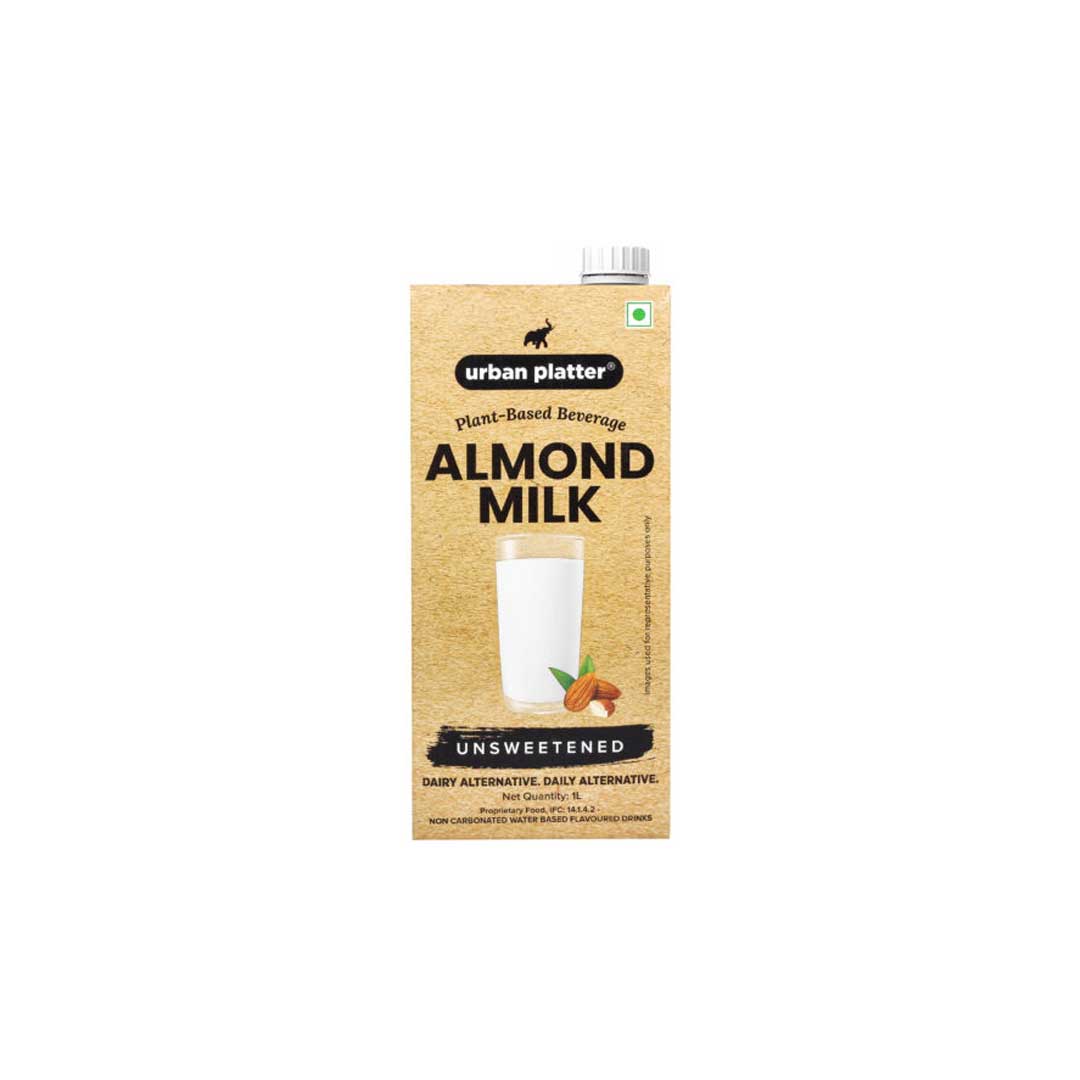 Urban Platter Almond Milk Unsweeted 1Ltr