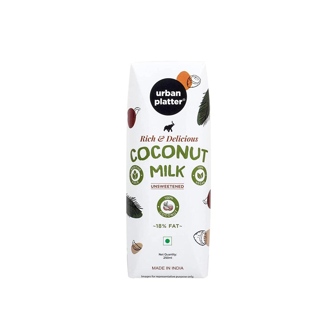 Urban Platter Coconut Milk Unsweetened 250Ml