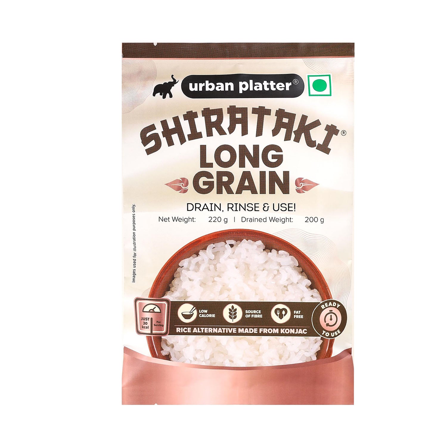 Urban Platter Shirataki Long Grain 200Gm
