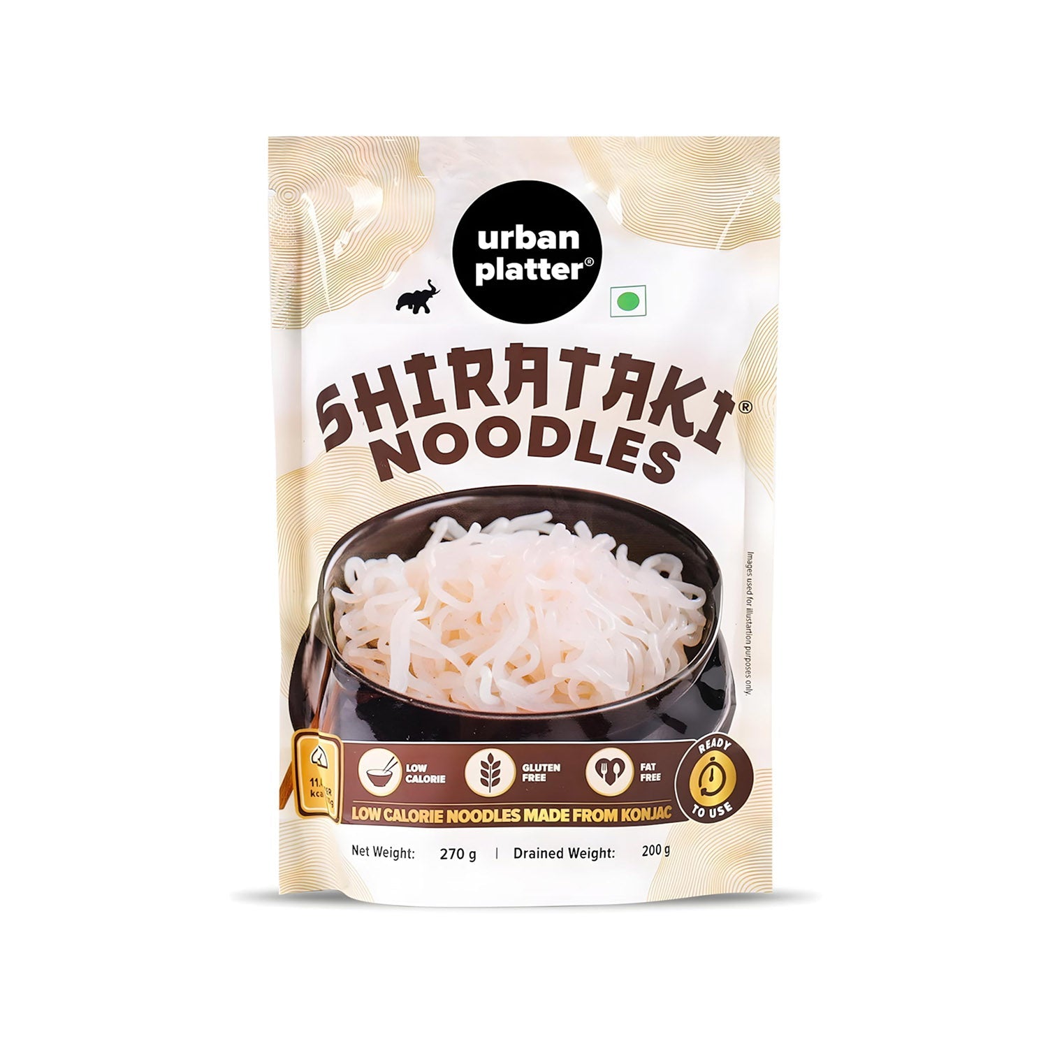 Urban Platter Shirataki Noodles 270Gm Imp