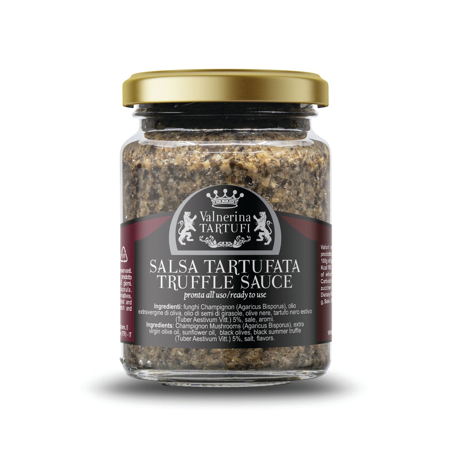 Valnerina Tartufi Truffle Sauce (Original) 5% 90Gm
