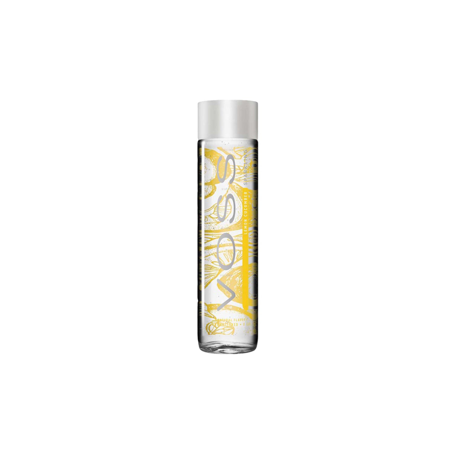 Voss Lemon Cucumber Sparkling Water 375Ml