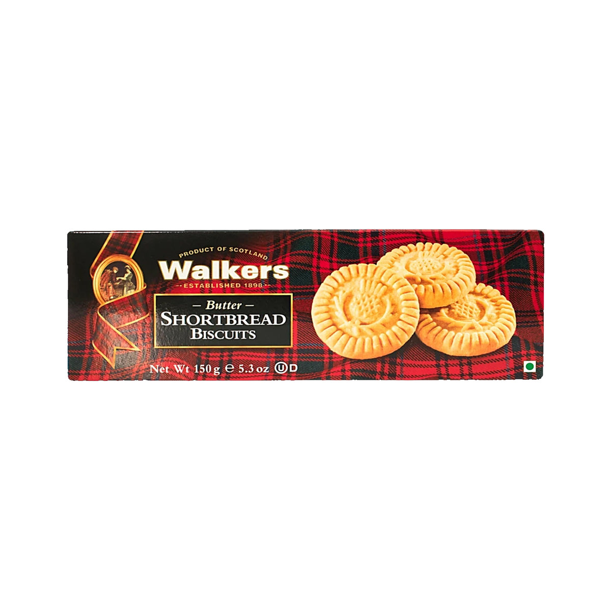 Walkers Shortbread Round Biscuit 150Gm – Benzer Foods