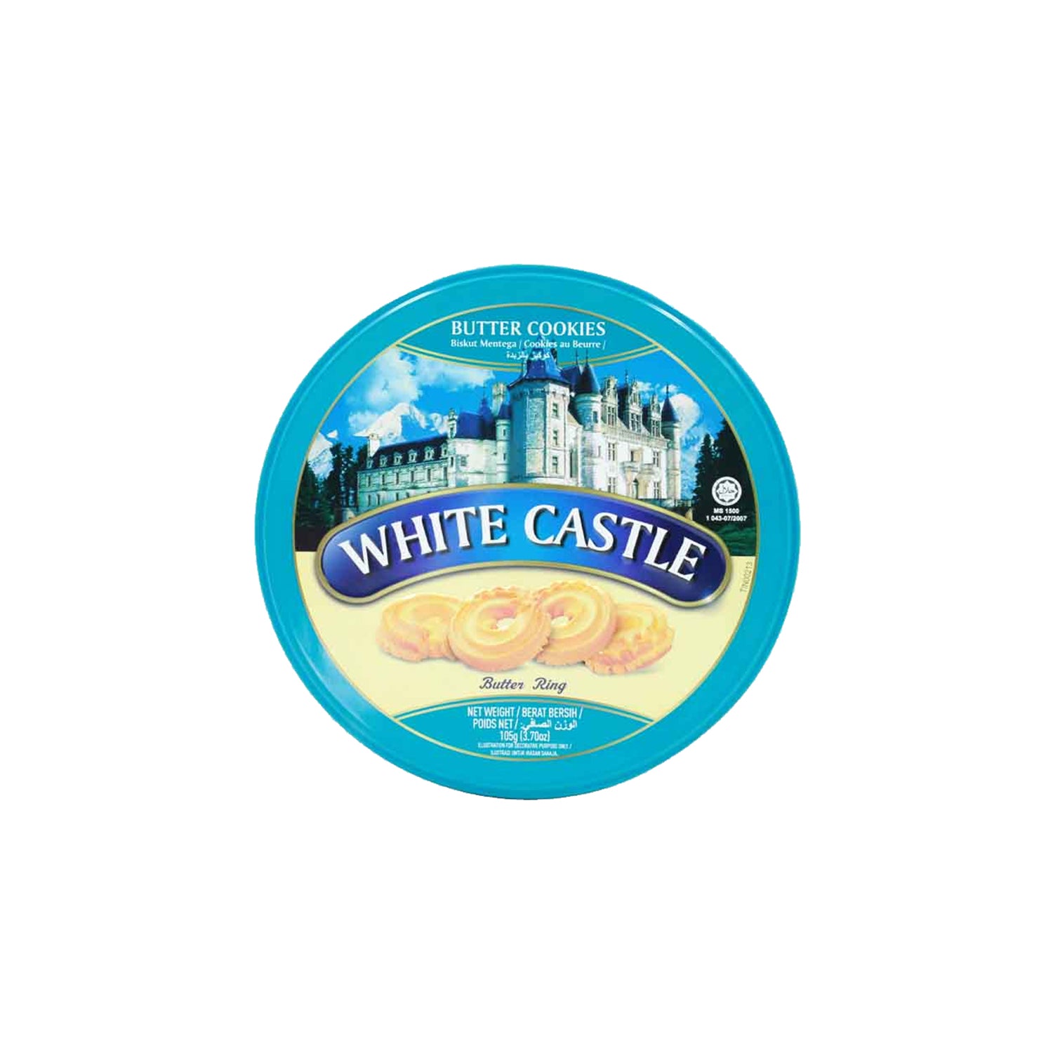 White Castle Butter Ring Cookies 105Gm
