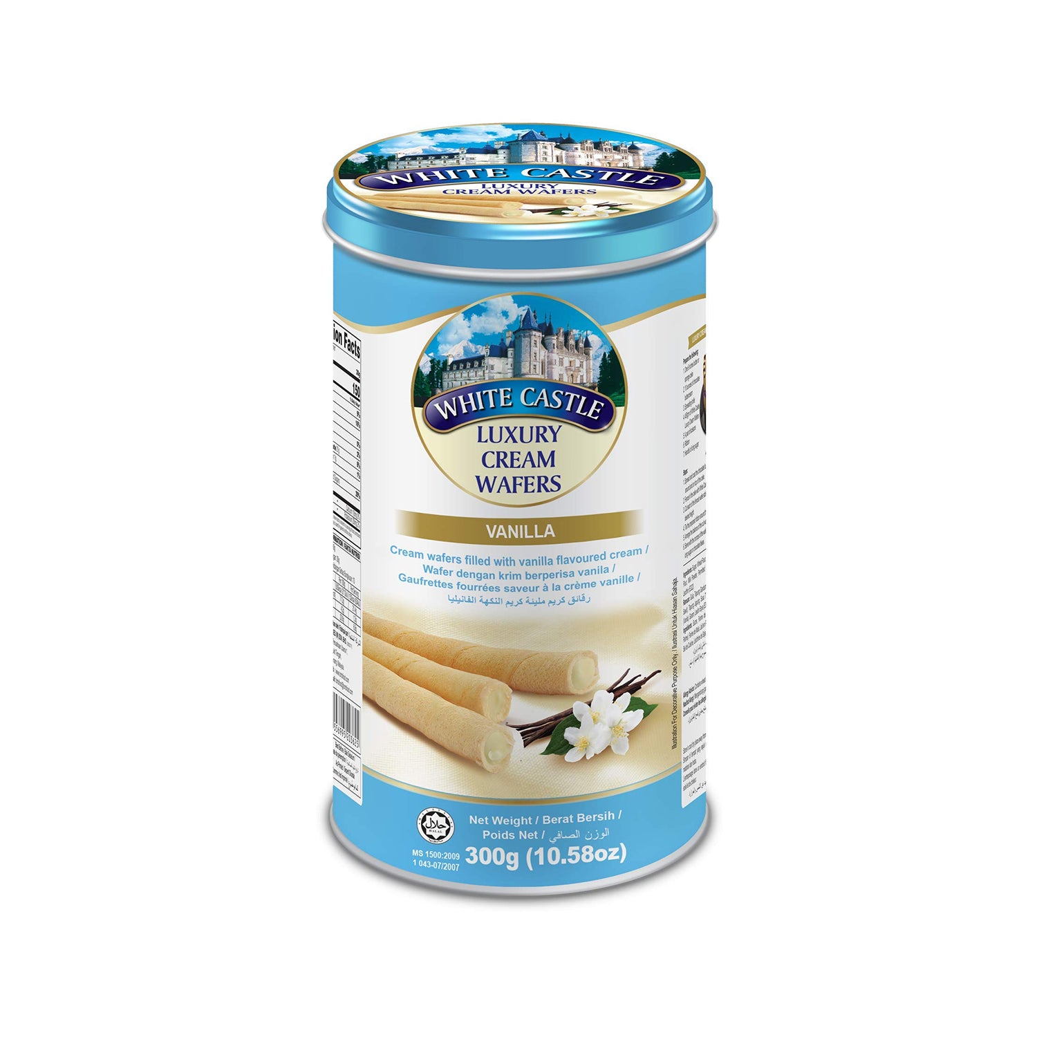 White Castle Vanilla Wafer Roll 300Gm