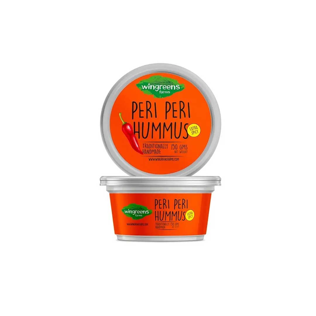 Wingreens Peri Peri Hummus 150Gm