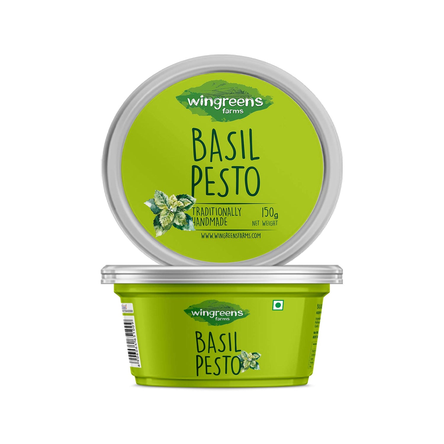 Wingreens Basil Pesto 150Gm