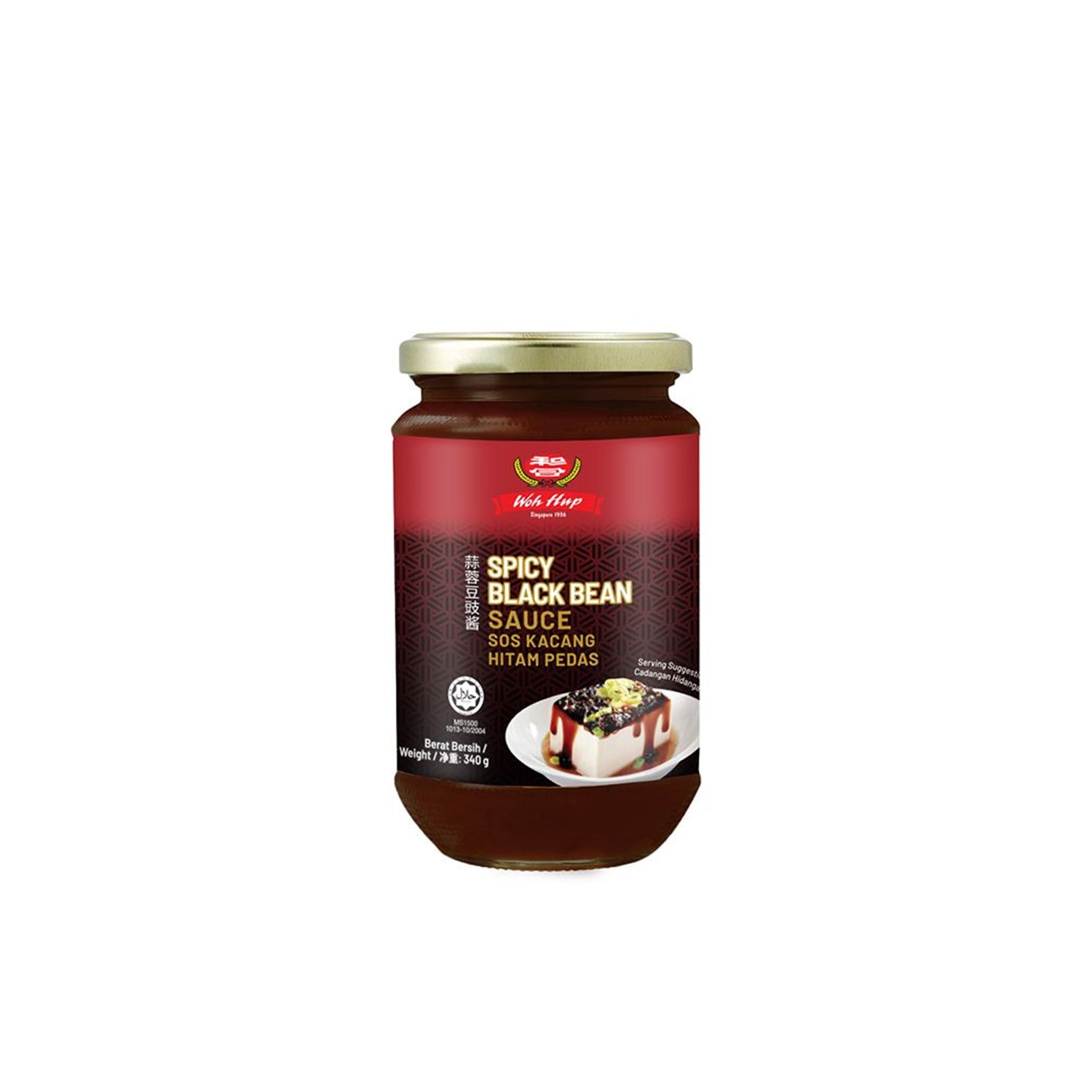 Woh Hup Spicy Black Bean Sauce 340Gm