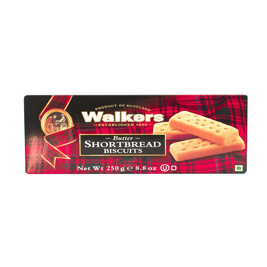 Walkers Butter Shortbread Fingers Biscuit 250Gm