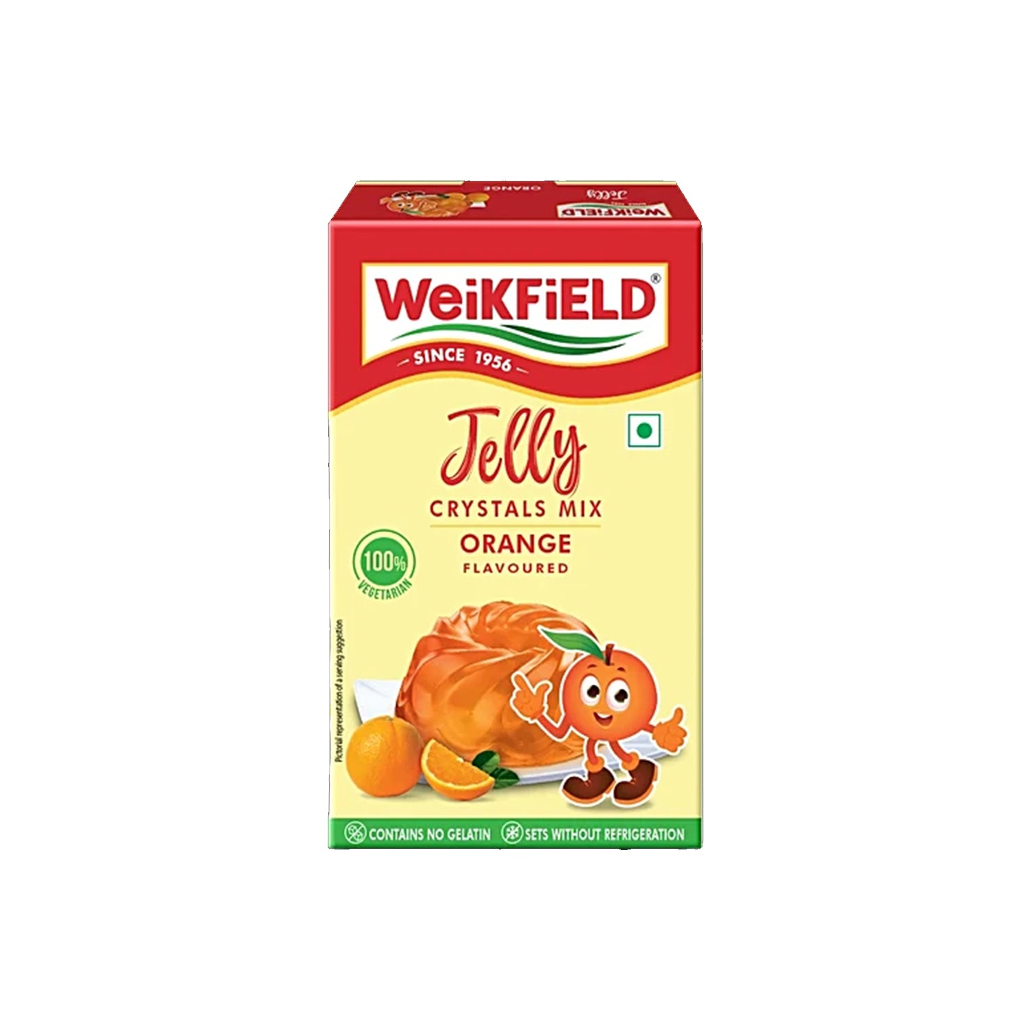 Weikfield Jelly Crystals Orange 90Gm