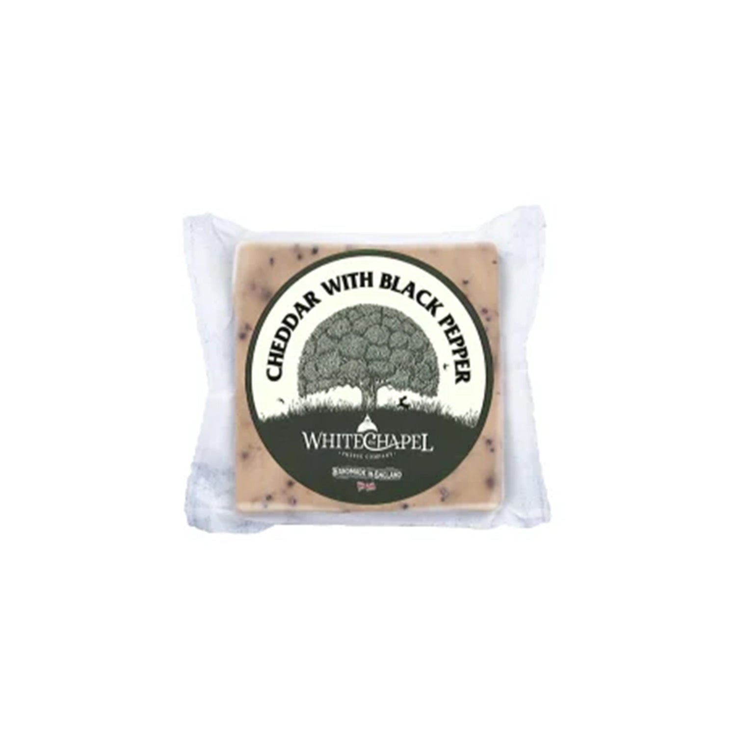 Whitechapel Cheddar With Black Pepper 200Gm
