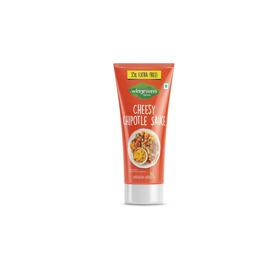 Wingreens Farms Cheesy Chipotle Sauce Tube 180Gm