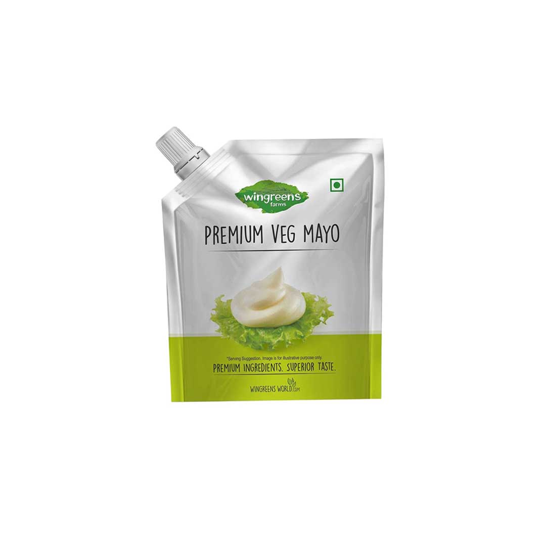 Wingreens Farms Premium Veg Mayo Sauce Tube 180Gm