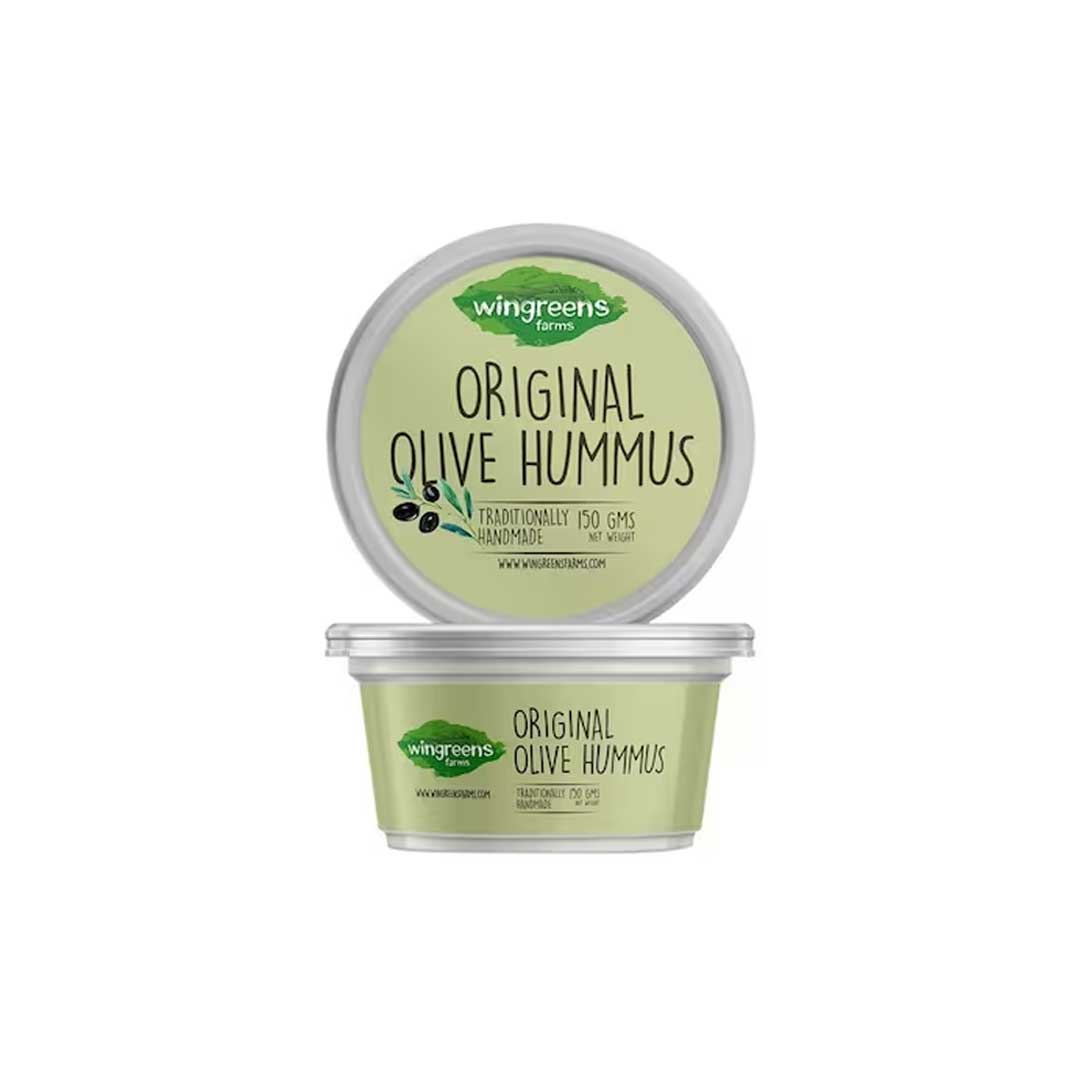 Wingreens Original Olive Hummus 150Gm