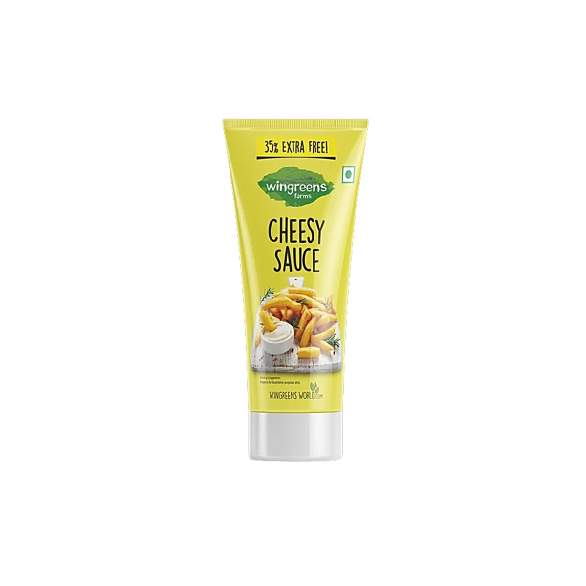 Wingreens Cheesy Sauce Tube 130Gm