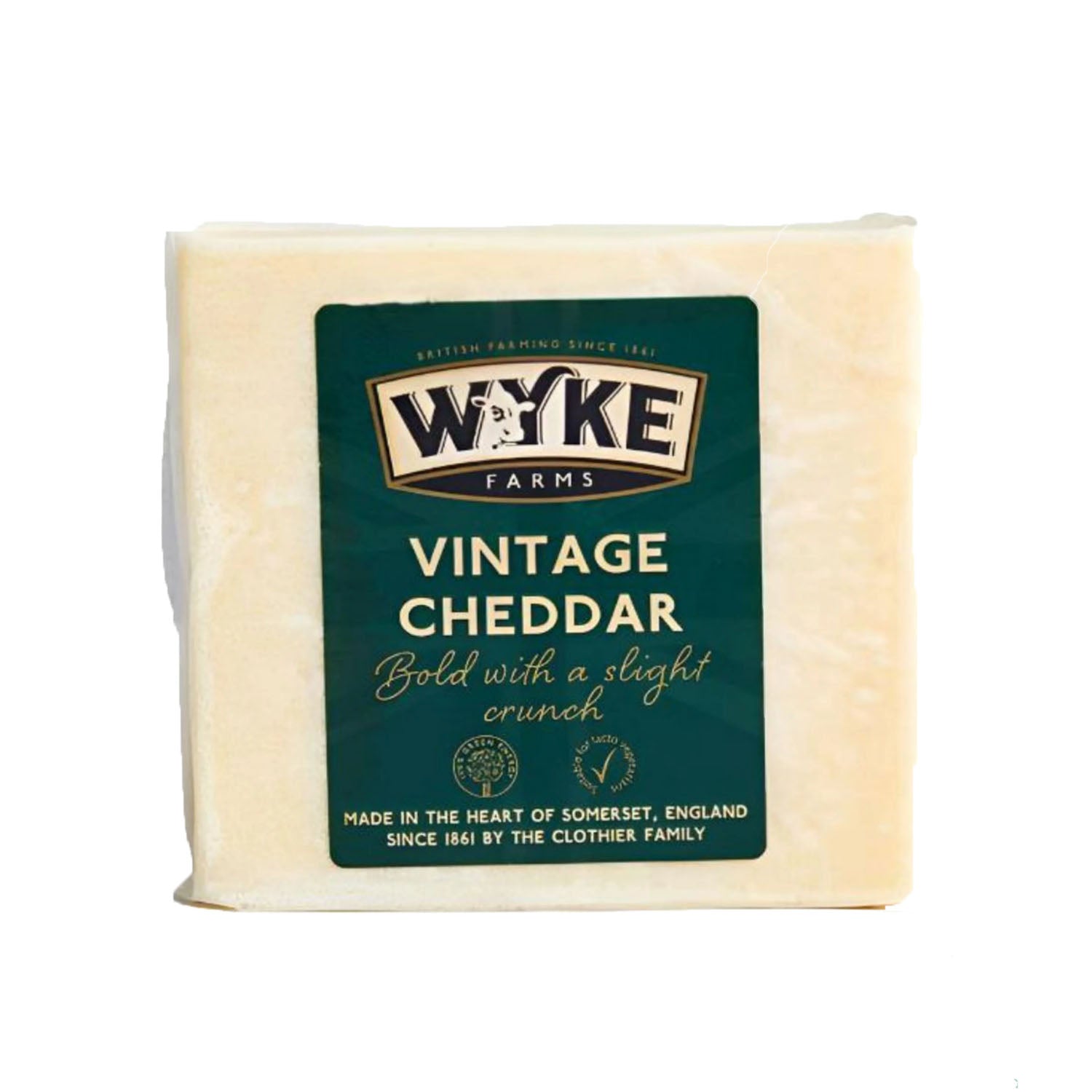 Wykefarms Vintage Cheddar Cheese 200Gm